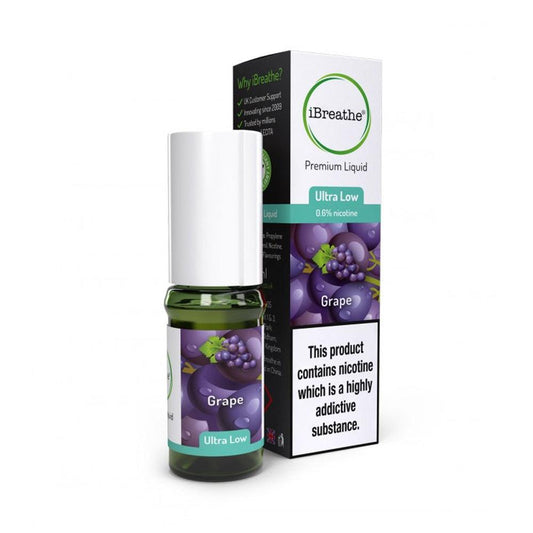 iBreathe - 10ml - Grape - PJW Vapes | Glasgow Vape Wholesaler