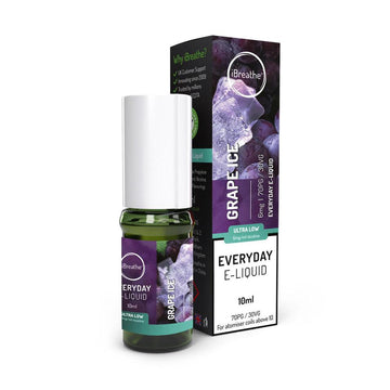 iBreathe - 10ml - Grape Ice - PJW Vapes | Glasgow Vape Wholesaler
