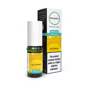 iBreathe - 10ml - Icy Lemon - PJW Vapes | Glasgow Vape Wholesaler