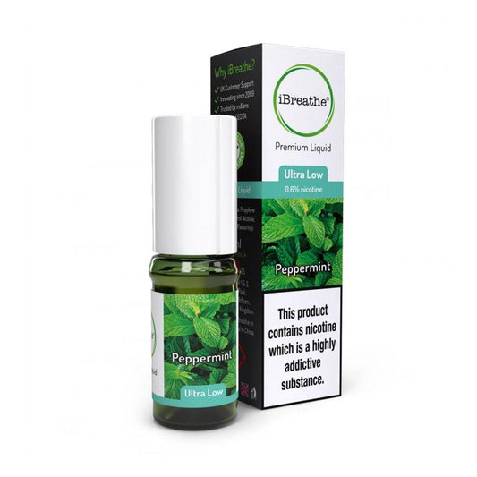 iBreathe - 10ml - Peppermint - PJW Vapes | Glasgow Vape Wholesaler