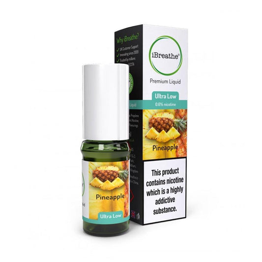 iBreathe - 10ml - Pineapple - PJW Vapes | Glasgow Vape Wholesaler