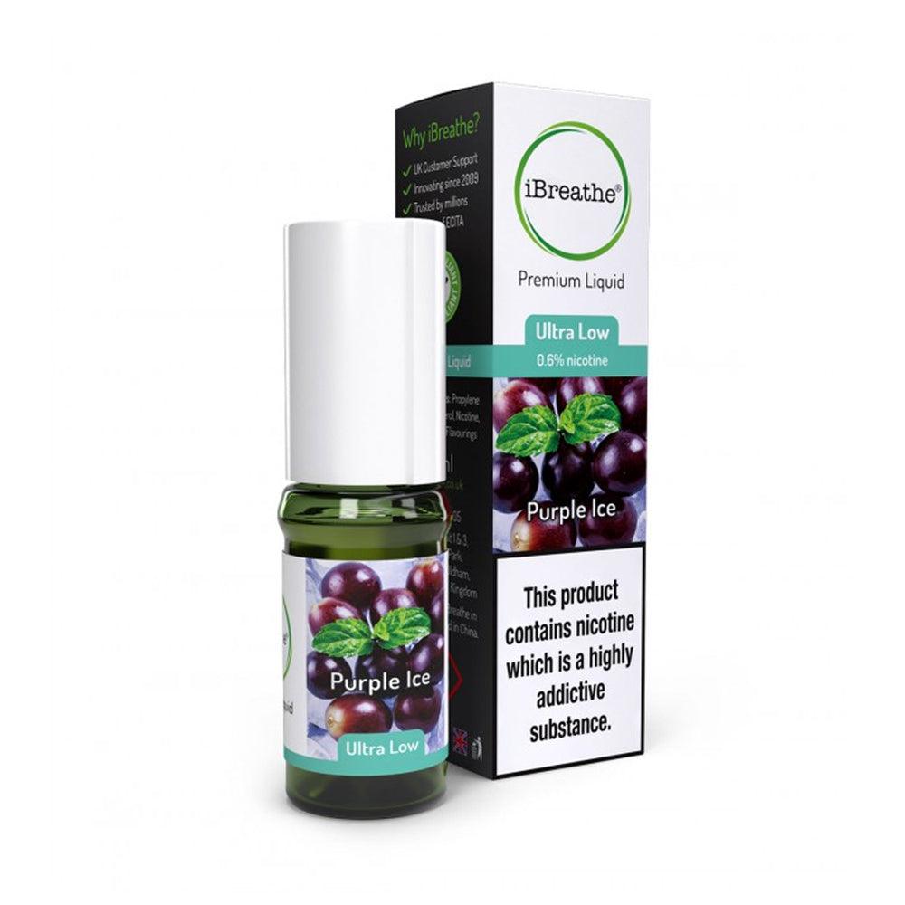 iBreathe - 10ml - Purple Ice - PJW Vapes | Glasgow Vape Wholesaler