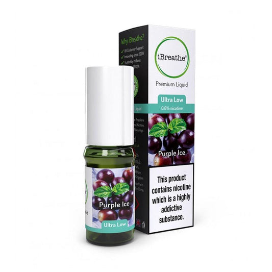 iBreathe - 10ml - Purple Ice - PJW Vapes | Glasgow Vape Wholesaler