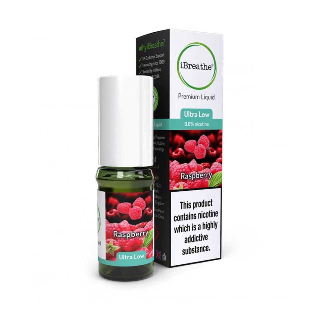 iBreathe - 10ml - Raspberry - PJW Vapes | Glasgow Vape Wholesaler