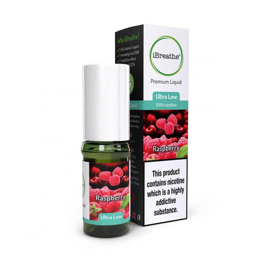 iBreathe - 10ml - Raspberry - PJW Vapes | Glasgow Vape Wholesaler