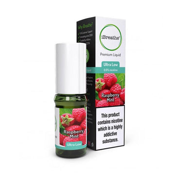 iBreathe - 10ml - Raspberry Mint - PJW Vapes | Glasgow Vape Wholesaler