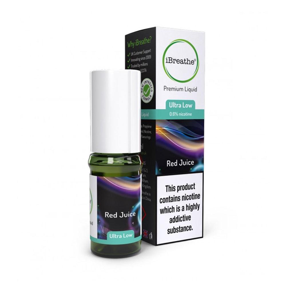 iBreathe - 10ml - Red Juice - PJW Vapes | Glasgow Vape Wholesaler