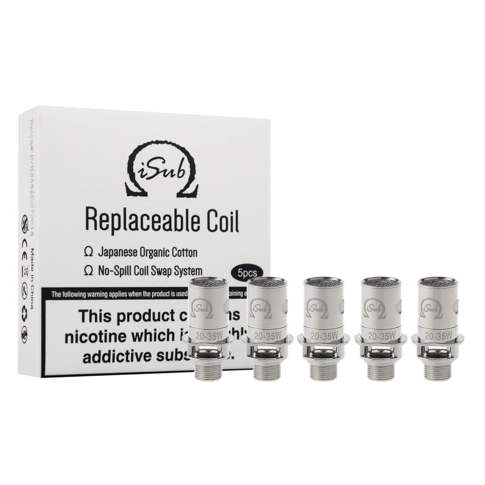 Innokin - iSub Coils - 0.35 Ohm - PJW Vapes | Glasgow Vape Wholesaler