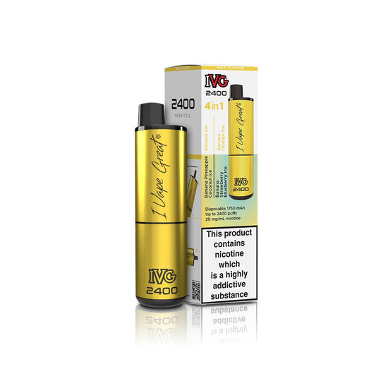 IVG 2400 - Banana Edition - PJW Vapes | Glasgow Vape Wholesaler