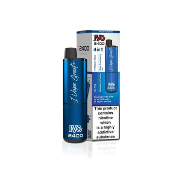 IVG 2400 - Blue Edition - 4 in 1 - PJW Vapes | Glasgow Vape Wholesaler