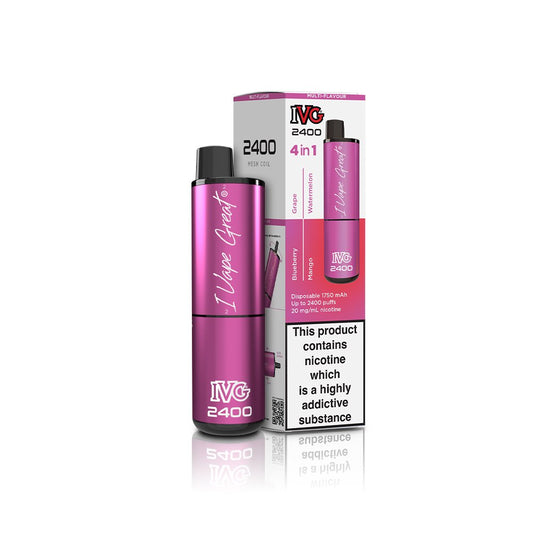 IVG 2400 - Fruits Edition - 4 in 1 - PJW Vapes | Glasgow Vape Wholesaler
