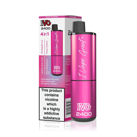 IVG 2400 - Special Edition - 4 in 1 - PJW Vapes | Glasgow Vape Wholesaler
