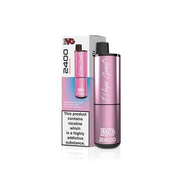IVG 2400 - Strawberry Ice - PJW Vapes | Glasgow Vape Wholesaler