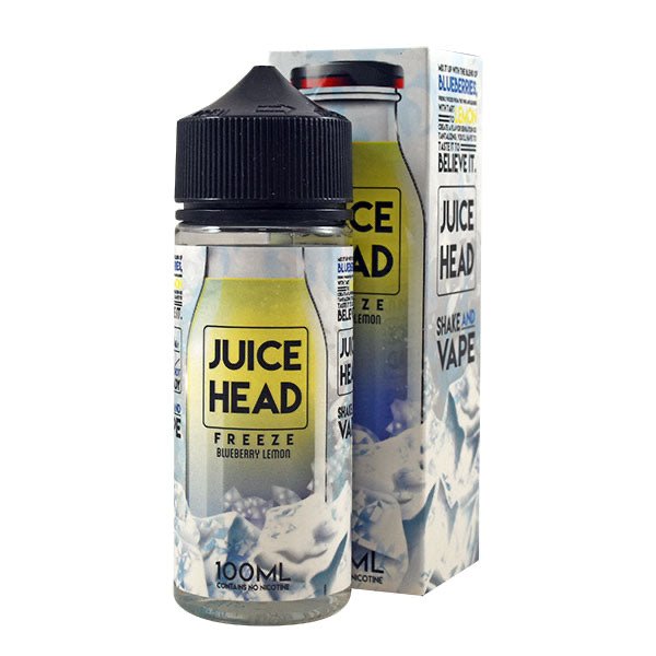 Juice Head - 100ml - Blueberry Lemon Freeze - PJW Vapes | Glasgow Vape Wholesaler