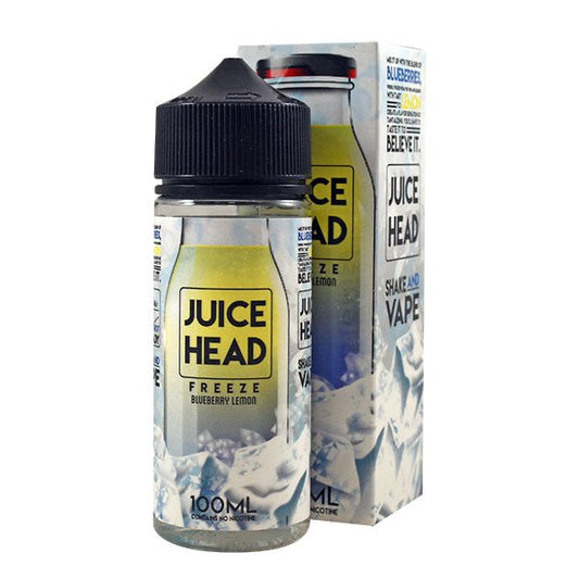 Juice Head - 100ml - Blueberry Lemon Freeze - PJW Vapes | Glasgow Vape Wholesaler
