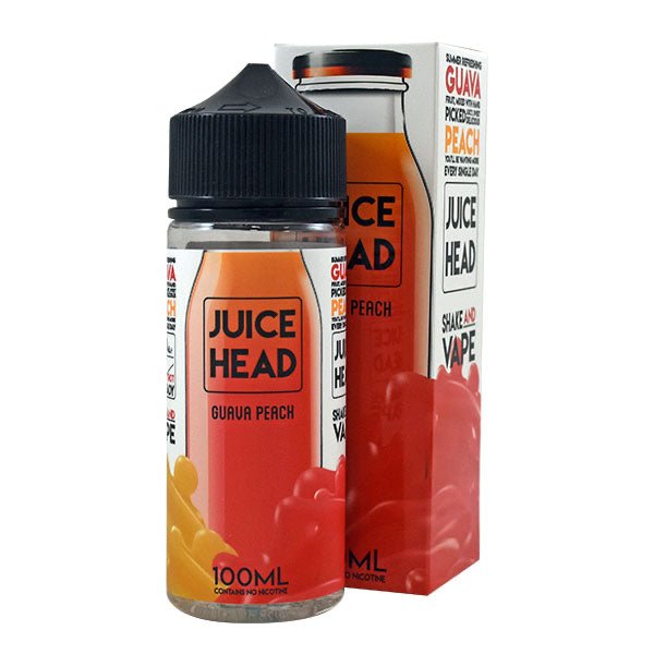 Juice Head - 100ml - Guava Peach - PJW Vapes | Glasgow Vape Wholesaler