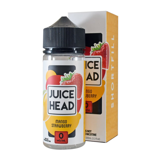 Juice Head - 100ml - Mango Strawberry - PJW Vapes | Glasgow Vape Wholesaler