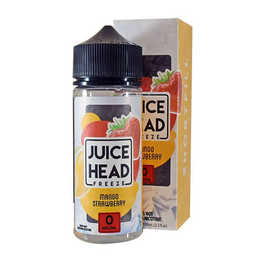 Juice Head - 100ml - Mango Strawberry Freeze - PJW Vapes | Glasgow Vape Wholesaler