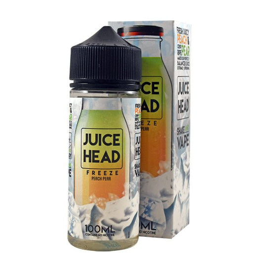 Juice Head - 100ml - Peach Pear Freeze - PJW Vapes | Glasgow Vape Wholesaler
