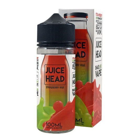 Juice Head - 100ml - Strawberry Kiwi - PJW Vapes | Glasgow Vape Wholesaler