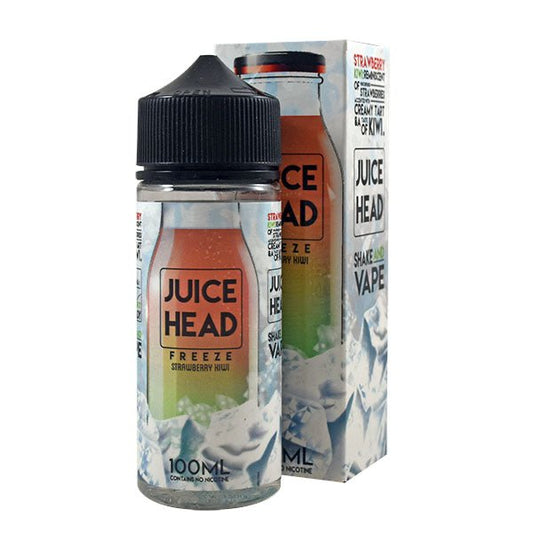 Juice Head - 100ml - Strawberry Kiwi Freeze - PJW Vapes | Glasgow Vape Wholesaler