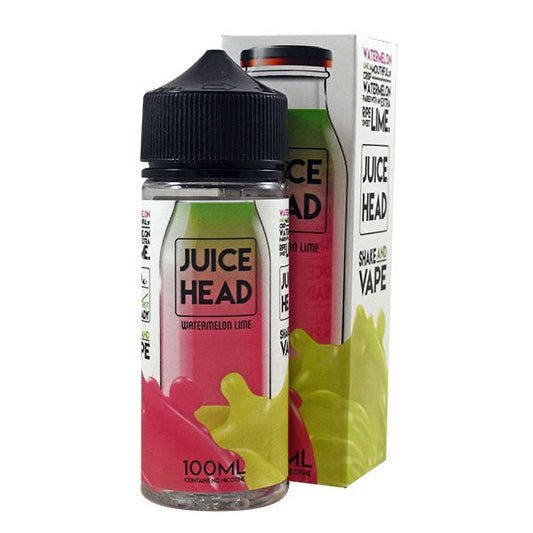 Juice Head - 100ml - Watermelon Lime - PJW Vapes | Glasgow Vape Wholesaler