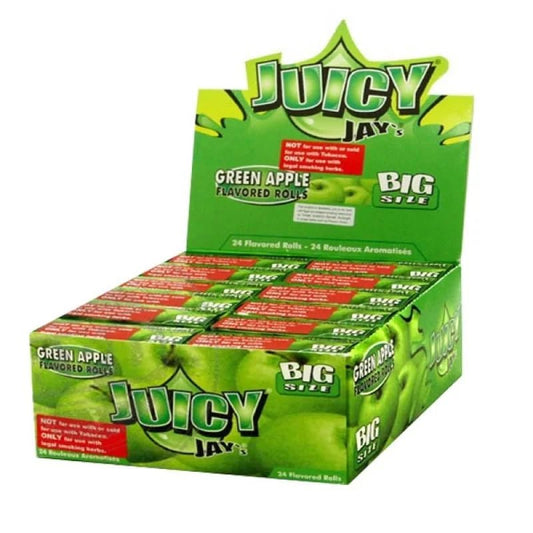 Juicy Jays - Big Size - Green Apple - PJW Vapes | Glasgow Vape Wholesaler