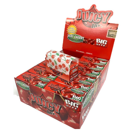 Juicy Jays - Big Size - Very Cherry Rolls - PJW Vapes | Glasgow Vape Wholesaler