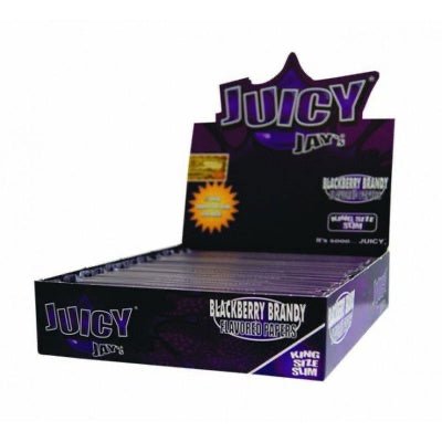 Juicy Jays - King Size Slim - Blackberry Brandy Papers - PJW Vapes | Glasgow Vape Wholesaler