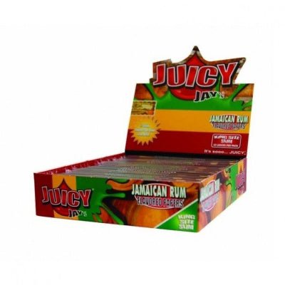 Juicy Jays - King Size Slim - Jamacan Rum Papers - PJW Vapes | Glasgow Vape Wholesaler