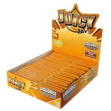 Juicy Jays - King Size Slim - Liquorice King Papers - PJW Vapes | Glasgow Vape Wholesaler