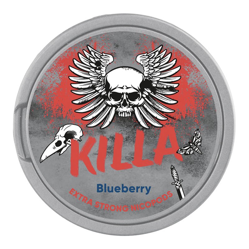 Killa Pouches - Blueberry - PJW Vapes | Glasgow Vape Wholesaler