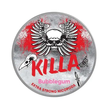 Killa Pouches - Bubblegum - PJW Vapes | Glasgow Vape Wholesaler