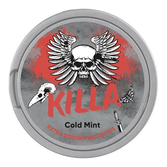 Killa Pouches - Cold Mint - PJW Vapes | Glasgow Vape Wholesaler