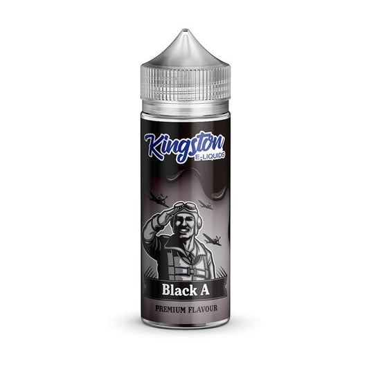 Kingston - 100ml - Black A - PJW Vapes | Glasgow Vape Wholesaler