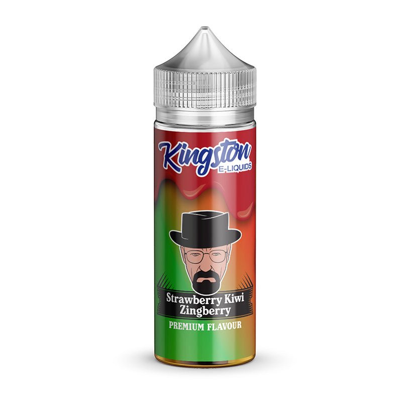 Kingston - 100ml - Strawberry Kiwi Zingberry - PJW Vapes | Glasgow Vape Wholesaler