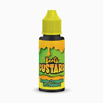 Kingston Berts Custard - 100ml - Apple Crumble & Custard - PJW Vapes | Glasgow Vape Wholesaler