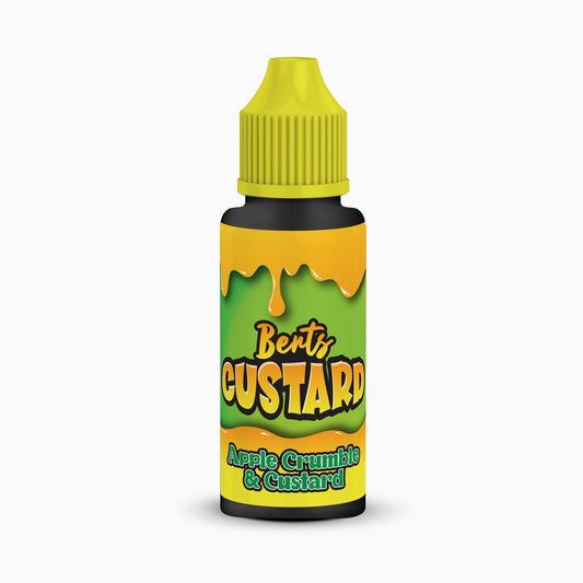 Kingston Berts Custard - 100ml - Apple Crumble & Custard - PJW Vapes | Glasgow Vape Wholesaler