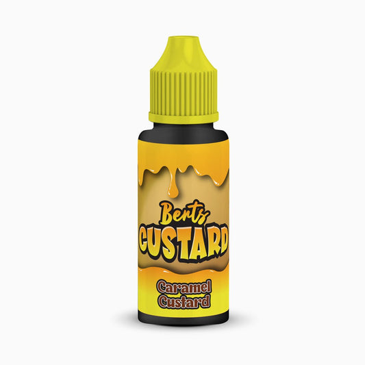 Kingston Berts Custard - 100ml - Caramel Custard - PJW Vapes | Glasgow Vape Wholesaler