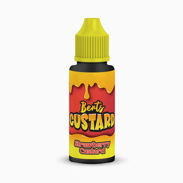 Kingston Berts Custard - 100ml - Strawberry Custard - PJW Vapes | Glasgow Vape Wholesaler