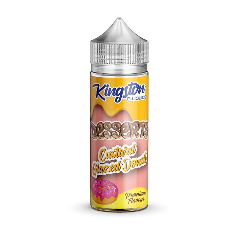 Kingston Dessert - Custard Glazed Donut - PJW Vapes | Glasgow Vape Wholesaler