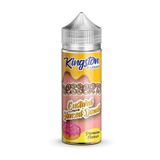 Kingston Dessert - Custard Glazed Donut - PJW Vapes | Glasgow Vape Wholesaler