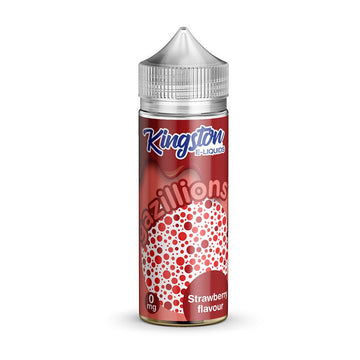 Kingston Gazillions - 100ml - Strawberry - PJW Vapes | Glasgow Vape Wholesaler