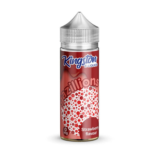 Kingston Gazillions - 100ml - Strawberry - PJW Vapes | Glasgow Vape Wholesaler