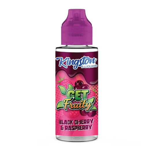 Kingston Get Fruity - 100ml - Black Cherry & Raspberry - PJW Vapes | Glasgow Vape Wholesaler