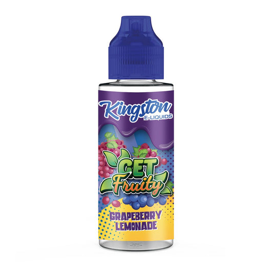 Kingston Get Fruity - 100ml - Grapeberry Lemonade - PJW Vapes | Glasgow Vape Wholesaler