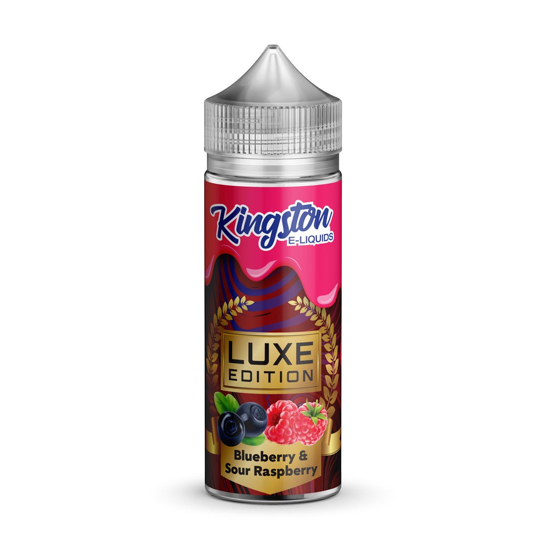 Kingston Luxe Edition - 100ml - Blueberry Sour Raspberry - PJW Vapes | Glasgow Vape Wholesaler