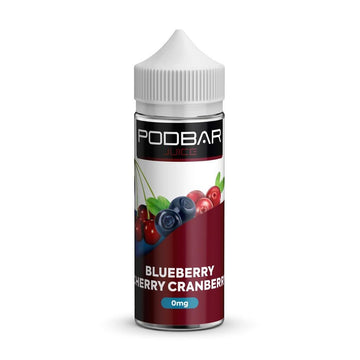 Kingston Podbar Juice - 100ml - Blueberry Cherry Cranberry - PJW Vapes | Glasgow Vape Wholesaler