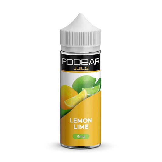 Kingston Podbar Juice - 100ml - Lemon Lime - PJW Vapes | Glasgow Vape Wholesaler