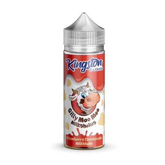 Kingston Silly Moo Milkshakes - Strawberry Cheesecake - PJW Vapes | Glasgow Vape Wholesaler